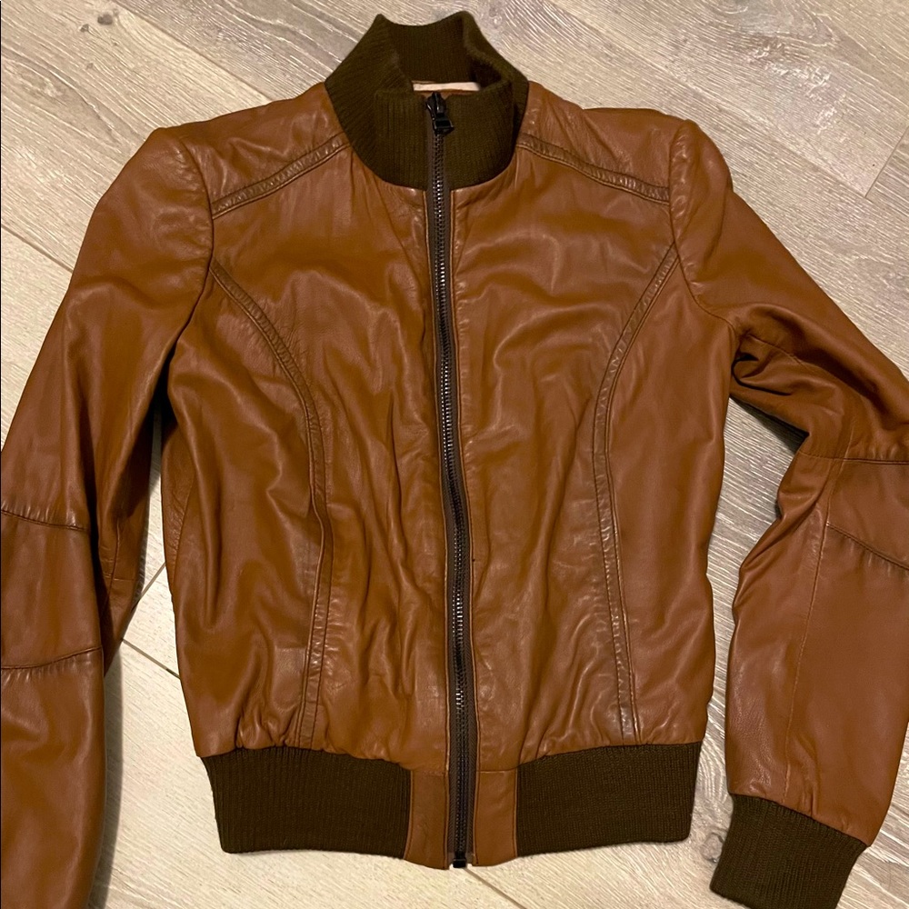 Zara Faux Leather Jacket